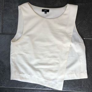 Asymmetrical White Top